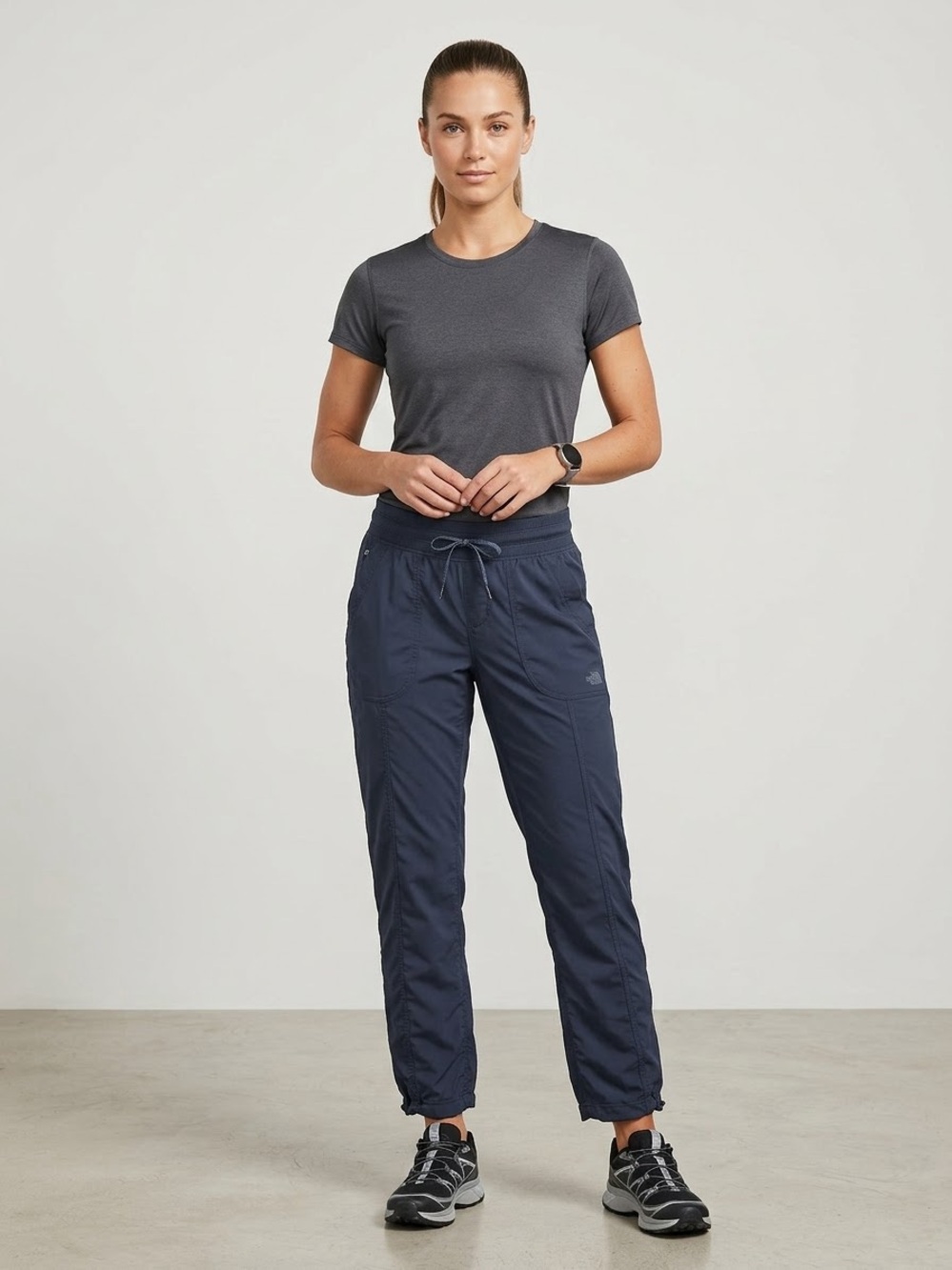 The North Face Aphrodite Gathered Seam Athletic Lightweight motion pants Large